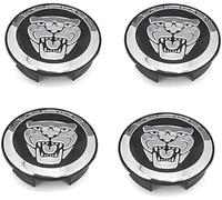 4 PCS Tapas del buje para Jaguar XF XJ-S XJ-6 X-Type XE S-Type F-Pace F-Type XK8 XK XKR XFR 57MM Style Logo,Tapas Centro Cubo Coche,Tapa Central Rueda con Logo Coche Llanta Cubre Impermeable