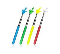 4 Pcs Teacher Pointer Stick Telescoping Hand Pointer Retractable Pointer Finger Reading Aid for Presentation Whiteboard