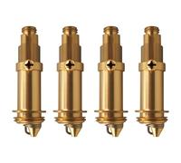 4 PCS Válvula para Lavabo Clic Clac, Tapón de Desagüe Emergente de Latón Resistente, Válvula de Drenaje para Lavabo y Fregadero, Repuesto Fácil de Instalar para Baño y Cocina