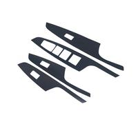 4 Pegatinas De Fibra De Carbono Para El Panel De Control Del Elevalunas para Hyundai para Tucson 2015 2016 2017 2018 Interior Accesorios