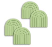 4 Pegatinas de Pared anticolisión, Paneles autoadhesivos para cabecero tapizado, Relleno de Pared para Dormitorio, Sala de Juegos, decoración de Pared.