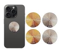 4 Pegatinas de Protección Radiológica para Teléfono Móvil, Protección Contra la Radiación, Protección Contra Radiaciones para Ordenadores, Radios, Portátiles, Tabletas, Televisores y Todos los