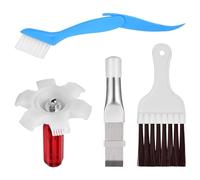 4 Peines de Aleta de Condensador de Aire Acondicionado, Peine de Limpieza de Condensador, Peine para Radiadores, Peine para Aire Acondicionado Peine, Peine de Metal para Evaporador de Radiador