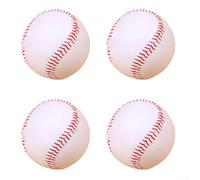 4 pelotas de béisbol para práctica y juego, entrenamiento de béisbol de 9 pulgadas, para jóvenes y adultos, deportes al aire libre, pelotas de entrenamiento de béisbol