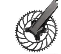 4 pernos 110BCD plato estrecho de dientes anchos para bicicletas de carretera, selección 48T/56T (52T)