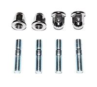 4 pernos de escape de cabeza cilíndrica compatibles con Honda Suzuki Yamaha 8 mm x 35 mm