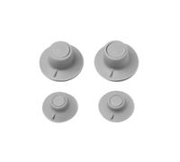 (4 pezzi) Set di 4 cuscinetti per la riduzione del calore del laptop Solleva il laptop