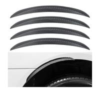 4 Pezzi Suave Fender Protector para VW Polo Vi V IV III II I MK 8 7 6 5 4 3, Protector De Borde De Rueda Fibra Carbono, Tira Recorte Arco Ceja Rueda Coche,C