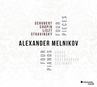 Alexander Melnikov – Alexander Melnikov & 4 Pianos – Harmonia Mundi