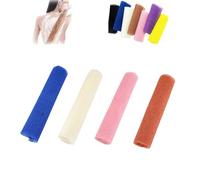 4 Pieces Afroscrub African Exfoliating Net Sponge, African Net Sponge with Knots, Exfoliating Washcloth for Daily Use, for Smooth Skin, Daily Use (4 Pcs - B)