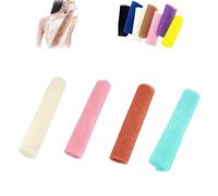 4 Pieces Afroscrub African Exfoliating Net Sponge, African Net Sponge with Knots, Exfoliating Washcloth for Daily Use, for Smooth Skin, Daily Use (4 Pcs - C)