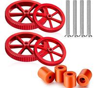 4 Pieces Aluminum Hand Twist Leveling Nut, and 4 Pieces Screws Compatible with 3/3 Pro, for Ender 5/5 Plus/Pro,for CR-10 Printer (Color : As Pic)