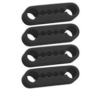 4 Pieces Car Door Lock Shock Absorber | Soundproofing Quiet Buffer | Anti-Collision Car Silicone Bumper Protector | Rubber Cars Door Lock Shock Absorber for Interior SUV RV Truck