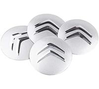 4 Pieces Tapones Adhesivos para Tapacubos, para Citroen C1 C2 C3 C4 C6 C8 56mm Tapacubos de Ruedas Tapas Centrales Material Impermeable al Agua Accesorios de Estilo,C