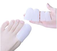 4 pieza 100% gel dedos tapas con Cómodo y Suave Protección materiales, protección contra ampollas, adecuado para las grandes y pequeñas ZEH