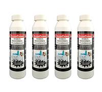 4 Pieza à 250ML = 1 Litros cleanprince Waschmaschinen-Pflegereiniger à Lavadora Agentes de Limpieza Cal Bacterias Olores Schimmel Limpiador Productos Cuidado Significa Sellos 0,25 X 4= 1