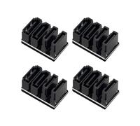 4 Pieza Doble 7 Pines Hembra A Doble 7 Pines Macho 180 Grados Adaptador en Ángulo Placa Base Adaptador para Escritorio SSD HDD