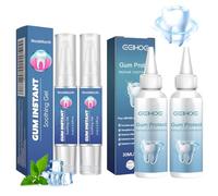 4 Pieza Gel de Terapia Encías Gum Protect Repair Gel, Regenerador de Encias Alivia las Molestias de las Encías Refresca el Aliento Cuidado Bucal Limpieza Profunda