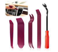 4 Pieza Herramientas de Desmontaje para Audio de Coche Herramienta de Palanca de Panel de Coche Herramientas Coche de Desmontaje Herramientas de Extracción de Panel Para Audio Tableros Interiores