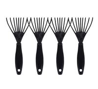 4 Pieza Herramientas De Limpieza De Pelo Peine Más Limpios,Limpiador Cepillo Limpiador y Limpiador para el Cabello con Rastrillo para Eliminar El Pelo De Cepillos Y Peines