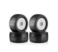 4 Piezas 140 Mm 1/8 RC Coche de Carreras Todoterreno Buggy NeumáTico 17 Mm Rueda Hexagonal para ARRMA Redcat Team Losi HPI HSP,