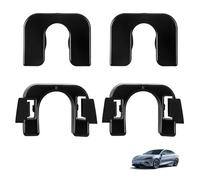 4 Piezas 1539663 Soporte Bandeja Maletero Plastico para Ford Focus, Bandeja Trasera Clips de Fijación Compatible con Ford Fiesta Mk7 Mk8, B-Max, C-Max, Nissan Qashqai J10, Piezas 015532109E, 8795EN