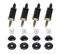 4 Piezas 2.0 Hdi Cubierta de Motor Perno Capó Clip para Cit-Roën Ber-lingo C4 C5 X-antia X-Sara y Peu-geot 206 306 307 406 607 806, kit OEM Expert con Clips Pernos Compatible 0137F6 13711