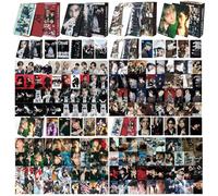 4 piezas/220 piezas de tarjetas fotográficas de Stray, SKZ con caja para tarjetas postales, merchandising de Kpop, regalos para STAY