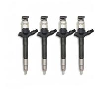 4 piezas 23670-09070 Inyector Common Rail 095000-5921 Boquilla de bomba de combustible, compatible con Toyota Hilux. 1KD-FTV Euro4 2007/06 23670-0L020(4PC 095000-5921)