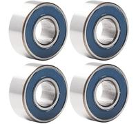 4 piezas 3001 2RSV MAX Rodamiento 12 * 28 * 12 mm Piezas de reparación de pivote de bicicleta de bolas completas 3001 2RS RSV Rodamientos de bolas 3001-2RS