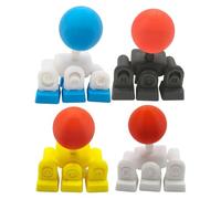 4 piezas 3D Impreso Keyboard Joystick Keyboard Joystick WASD Arcade Stick Adaptador para Teclado Mecánico, Joysticks Keychain Keyboard DIY Enfoque para Teclas Analógicas, Accesorios de Juego Retro
