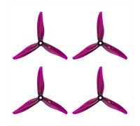 4 piezas 51377 Hélice de 5 pulgadas, 3 palas CW + CCW FPV Hélice para RC Drone FPV Racing Compatible con 2207 Motors A