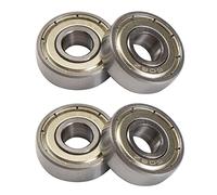 4 piezas 608ZZ Rodamientos Doble Metal Shields Rodamientos Rígidos de Bolas 20Stuck 8x22x7 mm