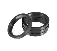 4 Piezas 70.1-54.1 70.1-56.1 70.1-56.6 70.1-66.1 70.1-66.6 Anillos Centrado Cubo Rueda Coche Universales Centro Orificio Rueda ABS Espaciadores Ruedas(70.1mm to 64.1mm)