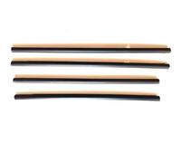 4 Piezas 80821-8h300 Junta De Goma Para Ventana Exterior Negra Para Nissan Xtrail T 30 Para X-Trail 2001-2006 Protector Vidrio Coche Tira Sello Puerta