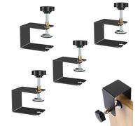 4 Piezas Abrazadera en C, Abrazaderas de Sujeción, Abrazadera de Mesa, Abrazadera de Viga, Abrazadera de Tornillo, Abrazaderas de Acero Inoxidable 304, para Instalación de Cajones, Construcción