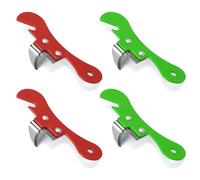 4 Piezas Abrelatas Manual, Abrelatas De Acero Inoxidable, Abrelatas De Bebidas, Abrelatas Manual Multifuncional, Abrelatas Para Acampar, Adecuado Para El Hogar, Picnic