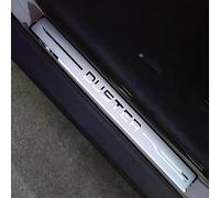 4 Piezas Acero Inoxidable para Umbrales para Dacia Duster 2010-2023 2024 2025, Embellecedor de Pasos de Puerta Accesorios para Automóviles,B