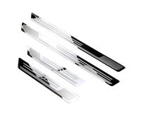 4 Piezas Acero Inoxidable Protector Umbral Puerta para VW Caddy Maxi 5(V) SB 2020-2025, Accesorios de Pegatinas Umbral del Coche Asiento de Bienvenidos
