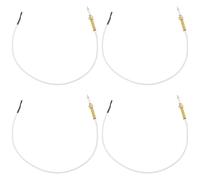4 Piezas Aguja de Encendido Cable y Sensor, Ajuste Alto | Recambio para Horno y Cocina de Gas, Mantenimiento Técnico, Uso Doméstico, Compatible Quemadores