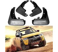 4 Piezas Aletas de barro de coches Guardias for Triton L200 Mq Glx L200 2007-2014,2018-2020, Faldillas Delantero Y Trasero Protectores de Salpicaduras Carrocería Partes