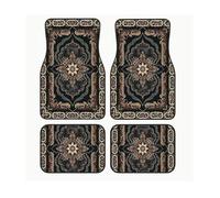 4 Piezas Alfombrillas Coche, para Jeep Compass 2 (II) MP I 2016-2023 2024 Antideslizantes Alfombras Delanteras e traseras, Alfombra de Moqueta para Vehículo,C