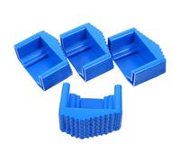 4 piezas Almohadilla Antideslizante para Escalera Telescópica, Pies azules | Plástico Texturizado, Reduce el Bamboleo, Protege Suelos y Baldosas, Uso Exterior, Garaje y Taller