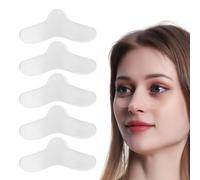4 Piezas Almohadilla de Gel Nasal CPAP Almohadillas De Gel Nasal Para Máscara Cpap Juego De Almohadillas Nasales Almohadilla Nasal De Gel De Silicona Protector Nasal para Máscara