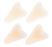 4 Piezas Almohadilla de Silicona para Bikini y Natación, Diseño | Protección Invisible, y Ultrafina, Fácil de Limpiar, Uso en Ropa Deportiva y Baño