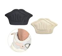 4 piezas Almohadilla de Talón Pegatina Autoadhesivas Cojines para Talón Talón de Zapato Parche Se pueden cortar 3 tamaños Pies antidesgaste Anti-burbujas Se puede utilizar como cojín de medio metro