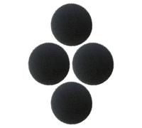 4 Piezas Almohadillas Filtrantes de Fibra de Carbono | Filtro Químico Ligero y Suave, Color Negro, Uso en Peceras y Cubos de Basura, Accesorio de Repuesto