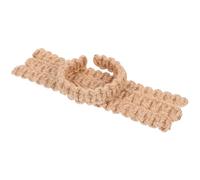4 Piezas Alzapaños de Yute Trenzado, Estilo Boho y Nórdico | Khaki, Ajuste Versátil para Visillos y Cortinas, Adecuado para Salones y Ambientes Campestres
