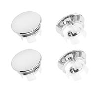 4 Piezas Anillo de Desbordamiento para Lavabo, Anillo de Desbordamiento de Fregadero, Anillo Desbordamiento Lavabo, Tapa Rebosadero Lavabo, Accesorios para Fregaderos para Fregadero, Baño, Cocina