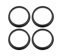 4 Piezas Anillos Centrales Para Cubo Rueda Coche Espaciador Central ABS Diámetro Interior 56.6 58.5 64.3 67.1 57.1mm A Diámetro Exterior 73.1 67.1mm Adaptador Espaciador Rueda(73.1-63.4 mm)